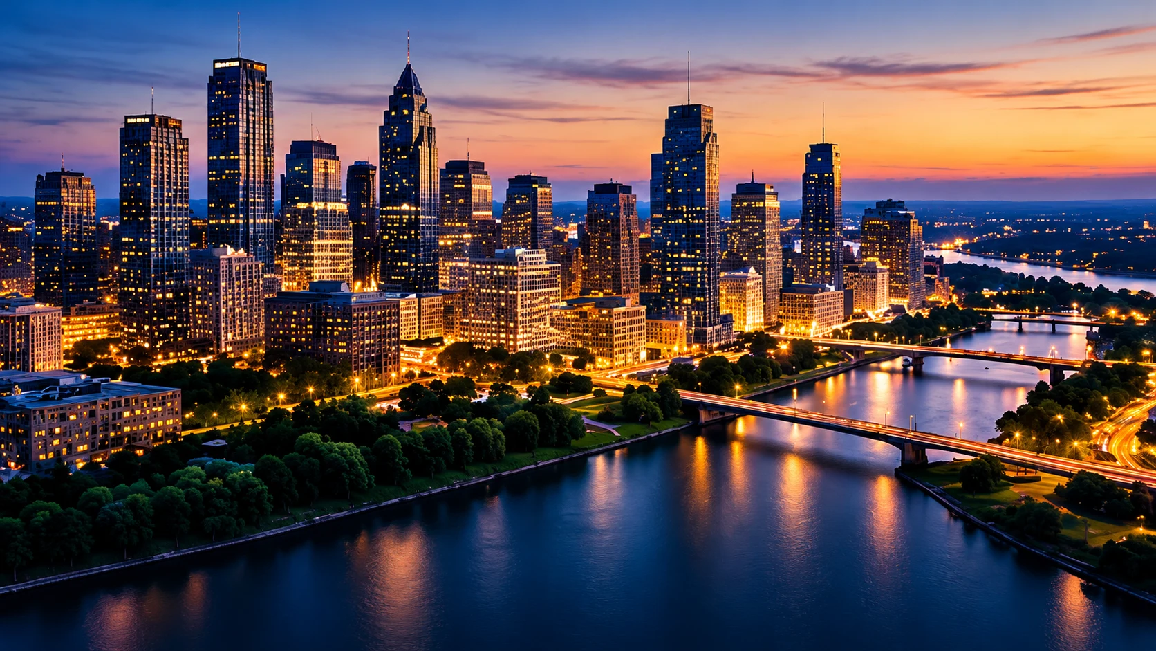 City skyline